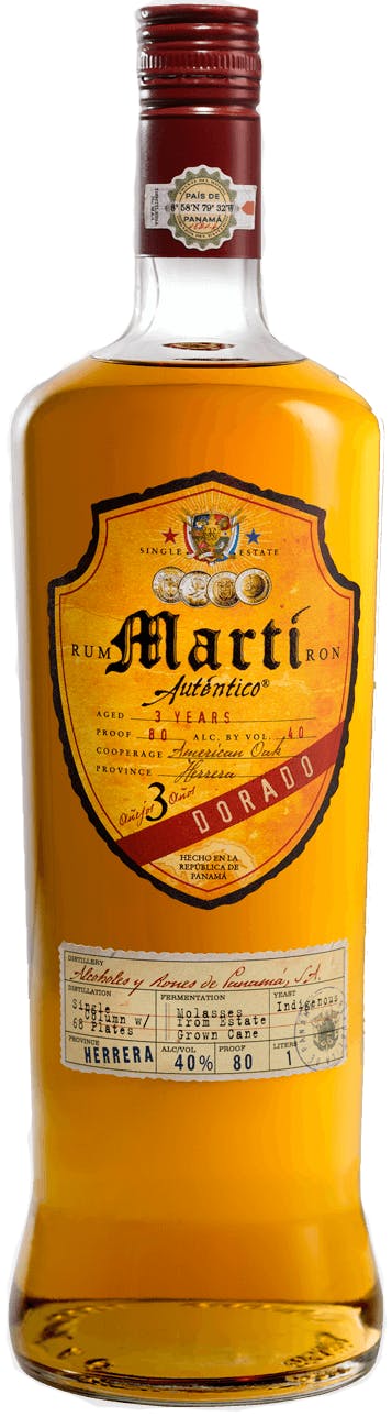 Marti Autentico Dorado Rum 750ml Cellars Petite 