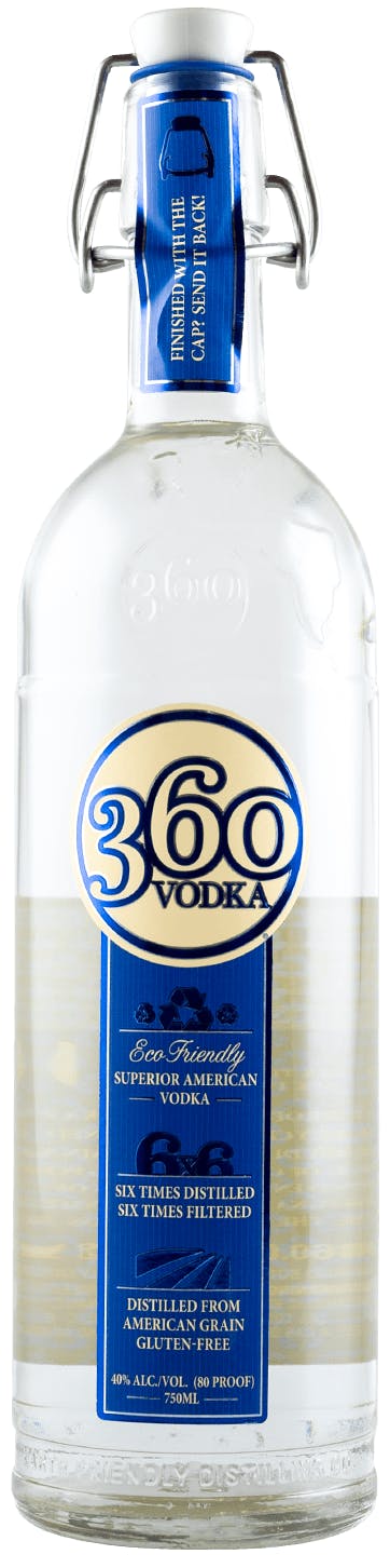 Viscoso Restricciones Pino 360 Vodka Vodka 750ml - Argonaut Wine & Liquor