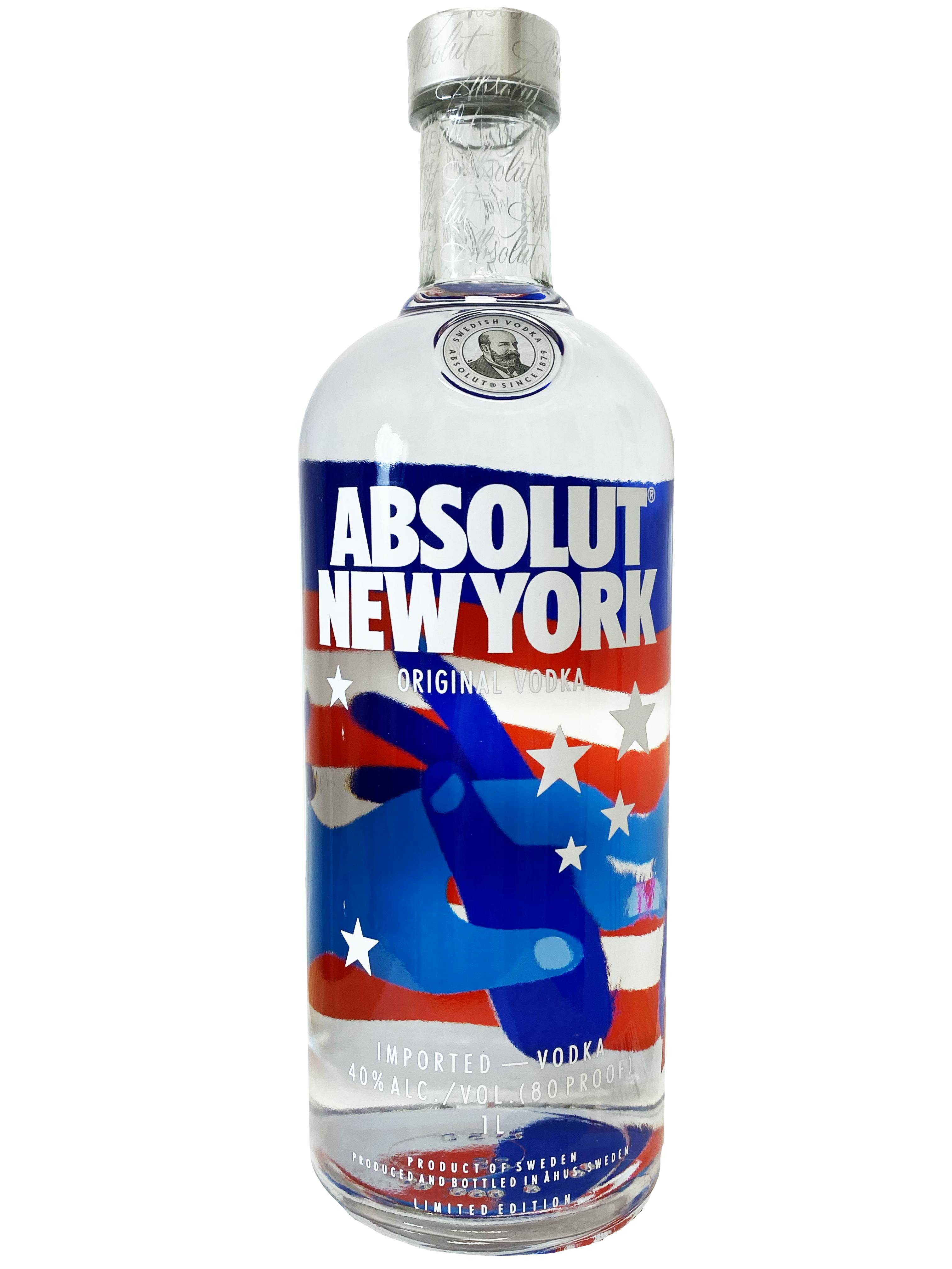 Absolut New York Vodka 1L - The Wine Guy