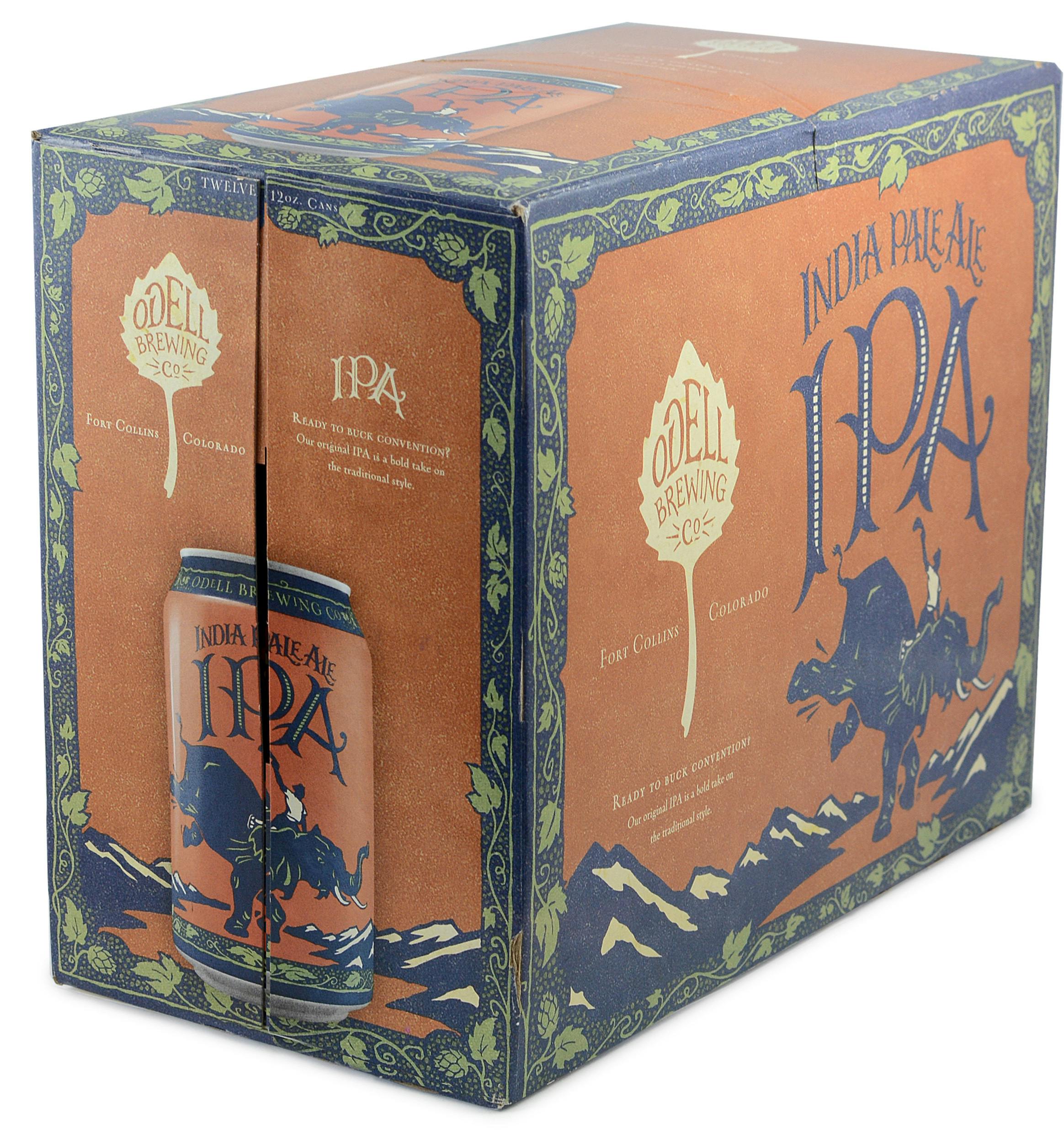 Odell India Pale Ale 12 pack 12 oz. Can Argonaut Wine & Liquor
