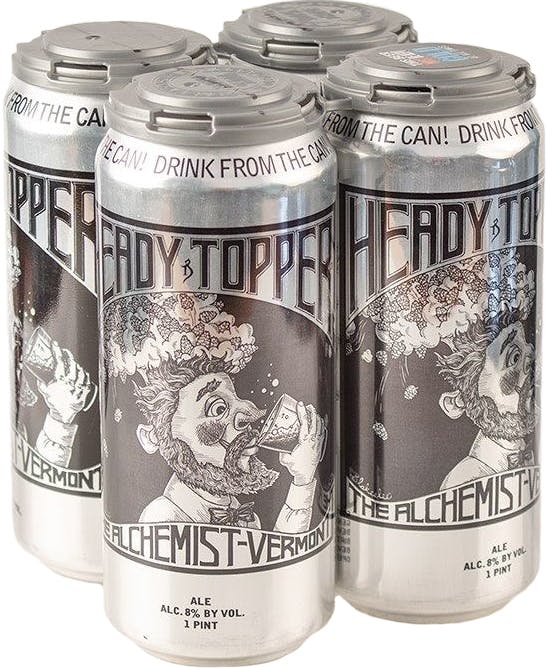 The Alchemist Brewery Heady Topper American Double Ipa 4 Pack 12 Oz Can Joe Canal S Discount Liquor Outlet