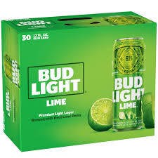 Bud Light Lime 30 pack 12 oz. Can - Allendale Wine Shoppe