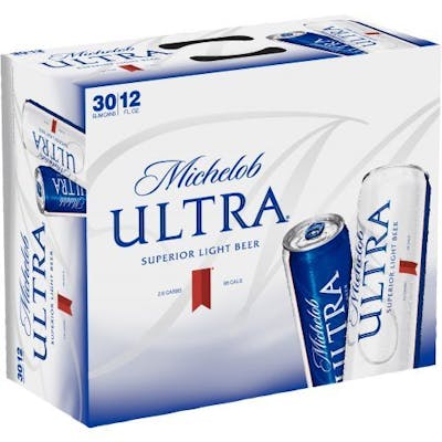 Michelob Ultra Beer, Superior Light - 24 pack, 12 fl oz bottles