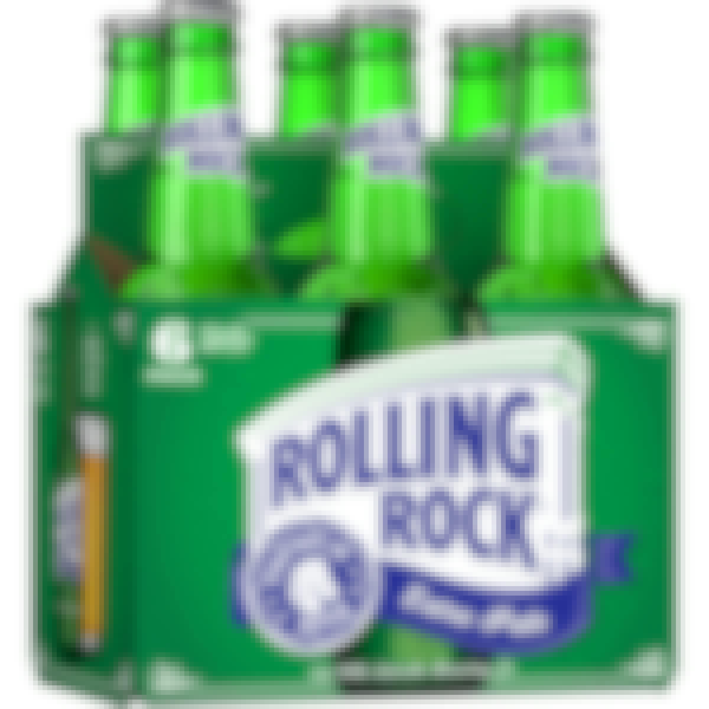 Rolling Rock Extra Pale Lager 6 pack 12 oz. Bottle