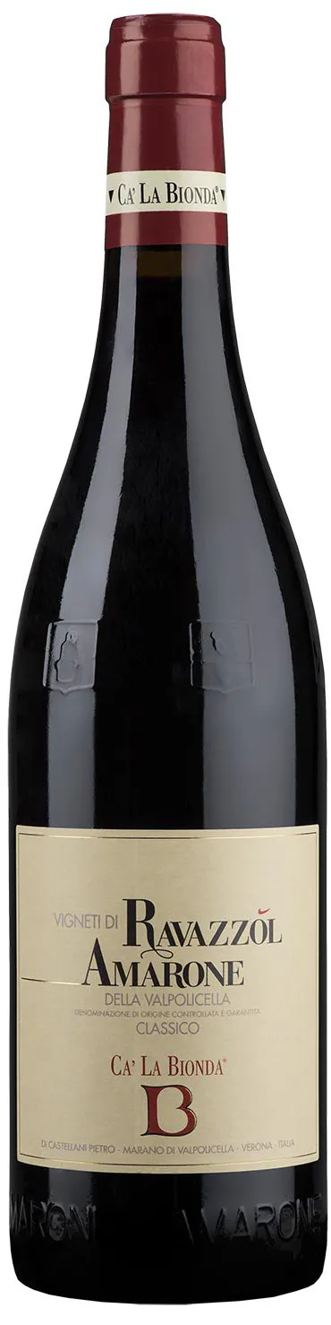 Ca La bionda valpolicella classico superiore ravaz glass 750ml (8030562000011)