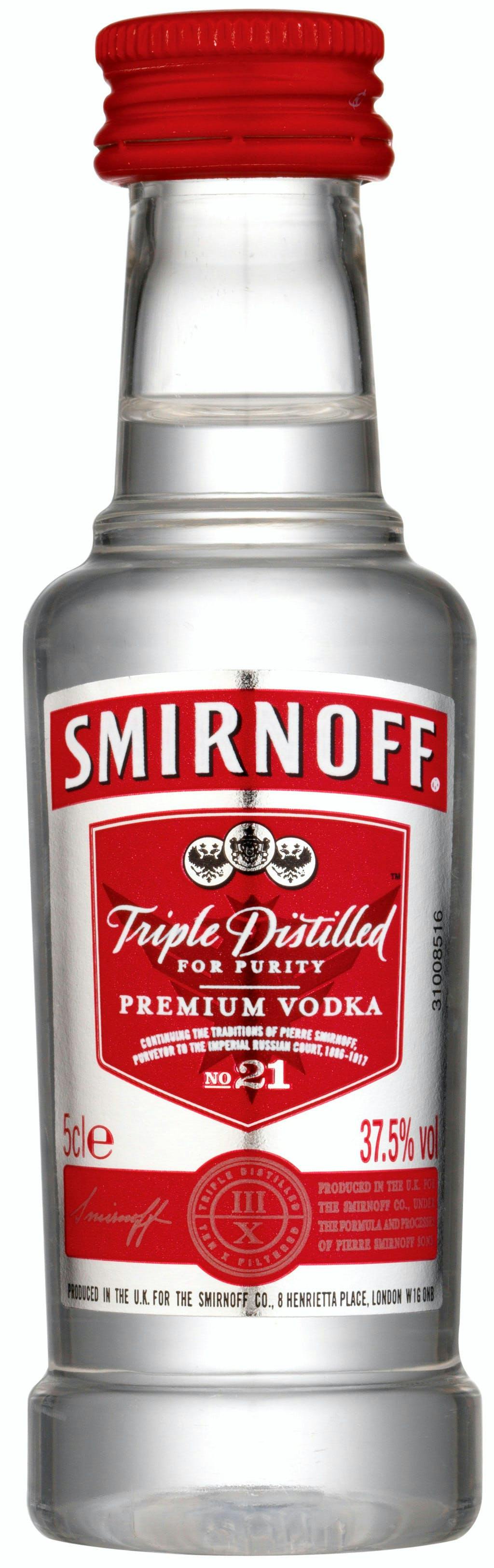 Smirnoff Classic No. Argonaut 50ml Wine & 21 Liquor Vodka 