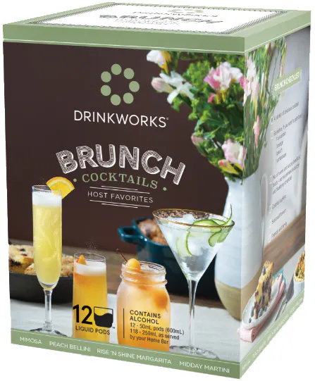 DrinkWorks Brunch Cocktail Pods Variety 