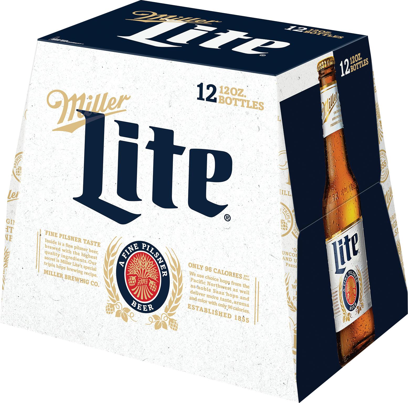 Miller Lite 12 pack 12 oz. Bottle Order Liquor Online