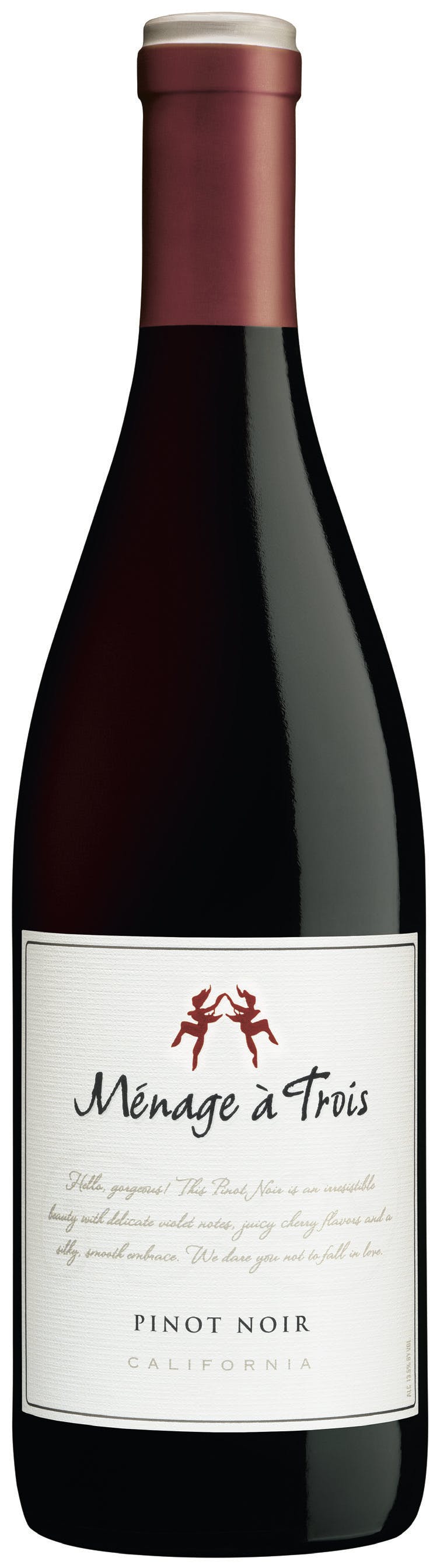 Ménage à Trois Pinot Noir 2018 750ml Busters Liquors And Wines