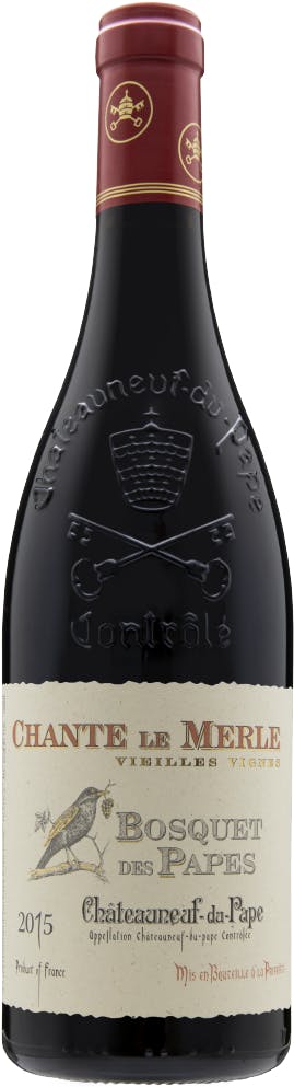 Domaine Bosquet des Papes Chateauneuf du Pape Chante le Merle