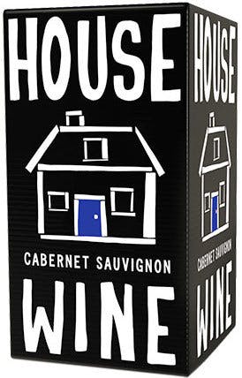 House wine shop cabernet box