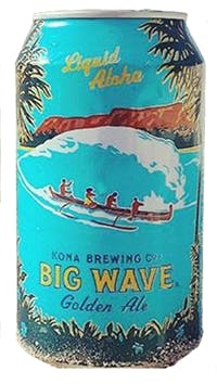 Kona Brewing Co. Big Wave Golden Ale 12 pack 12 oz. Can - Petite Cellars