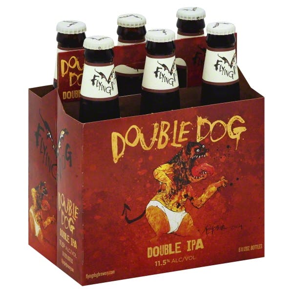 Flying Dog Double Dog Double IPA 6 pack 12 oz. Bottle - Allendale Wine ...