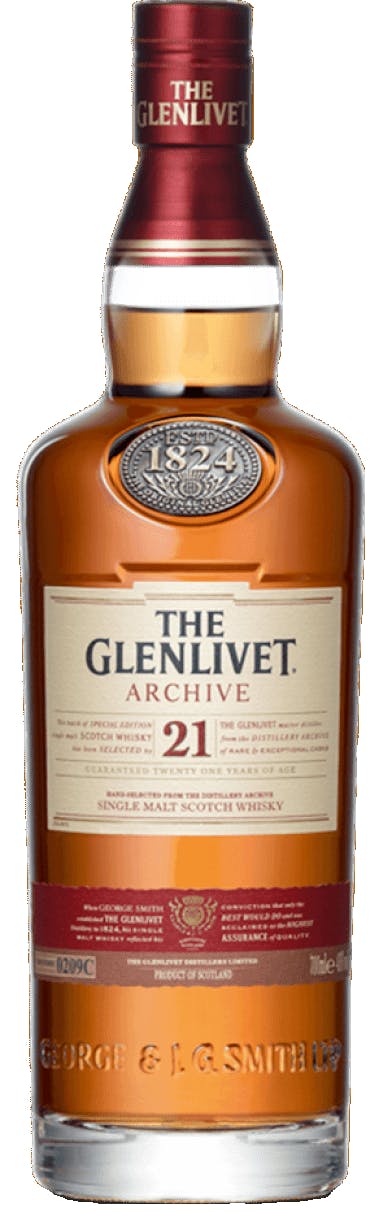 Perennial Systematically Menagerry The Glenlivet Single Malt Scotch Whisky 21 year old 750ml - Wine & Liquor  Warehouse