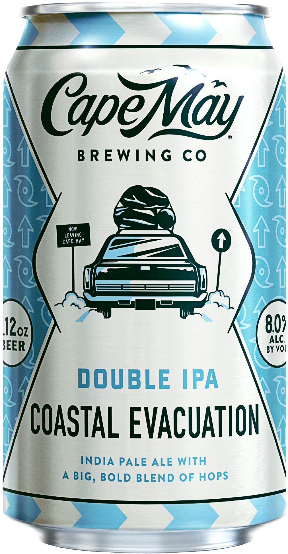 Cape May Brewing Company Coastal Evacuation Double IPA 6 pack 12 oz