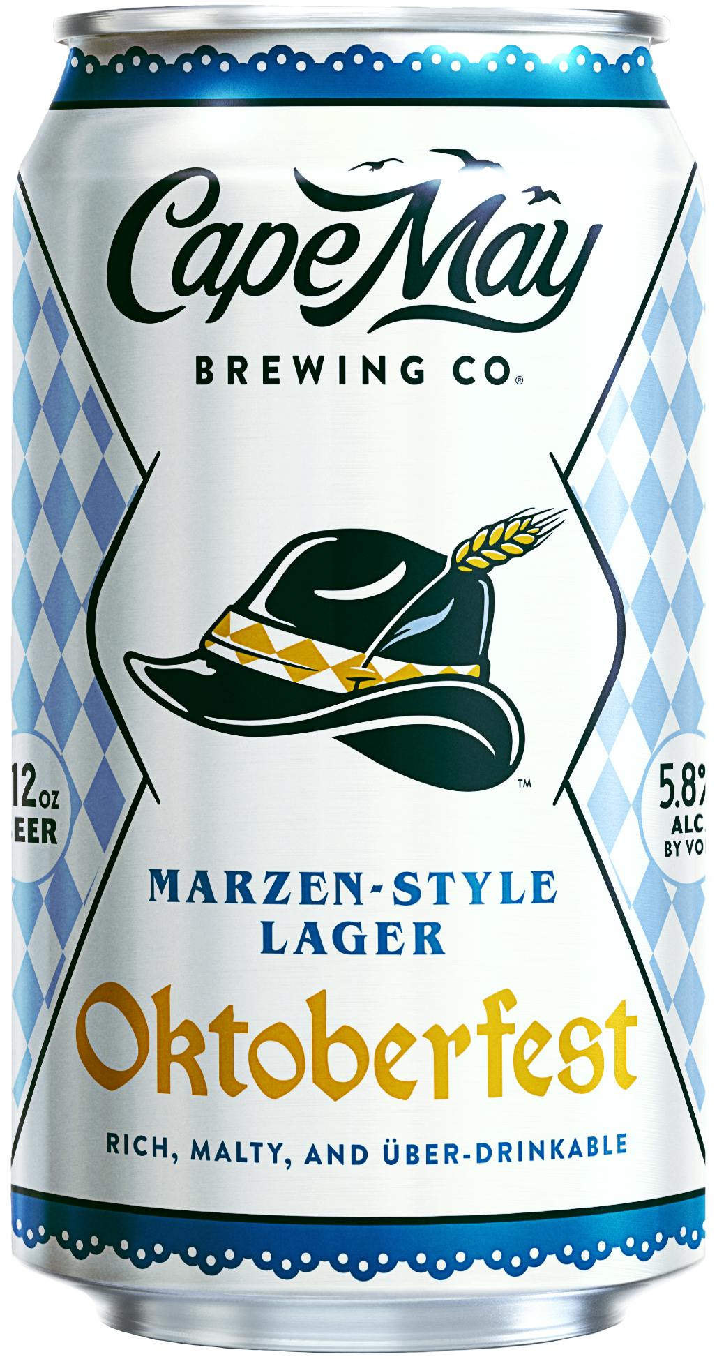 Cape May Brewing Company Oktoberfest MarzenStyle Lager 6 pack 12 oz