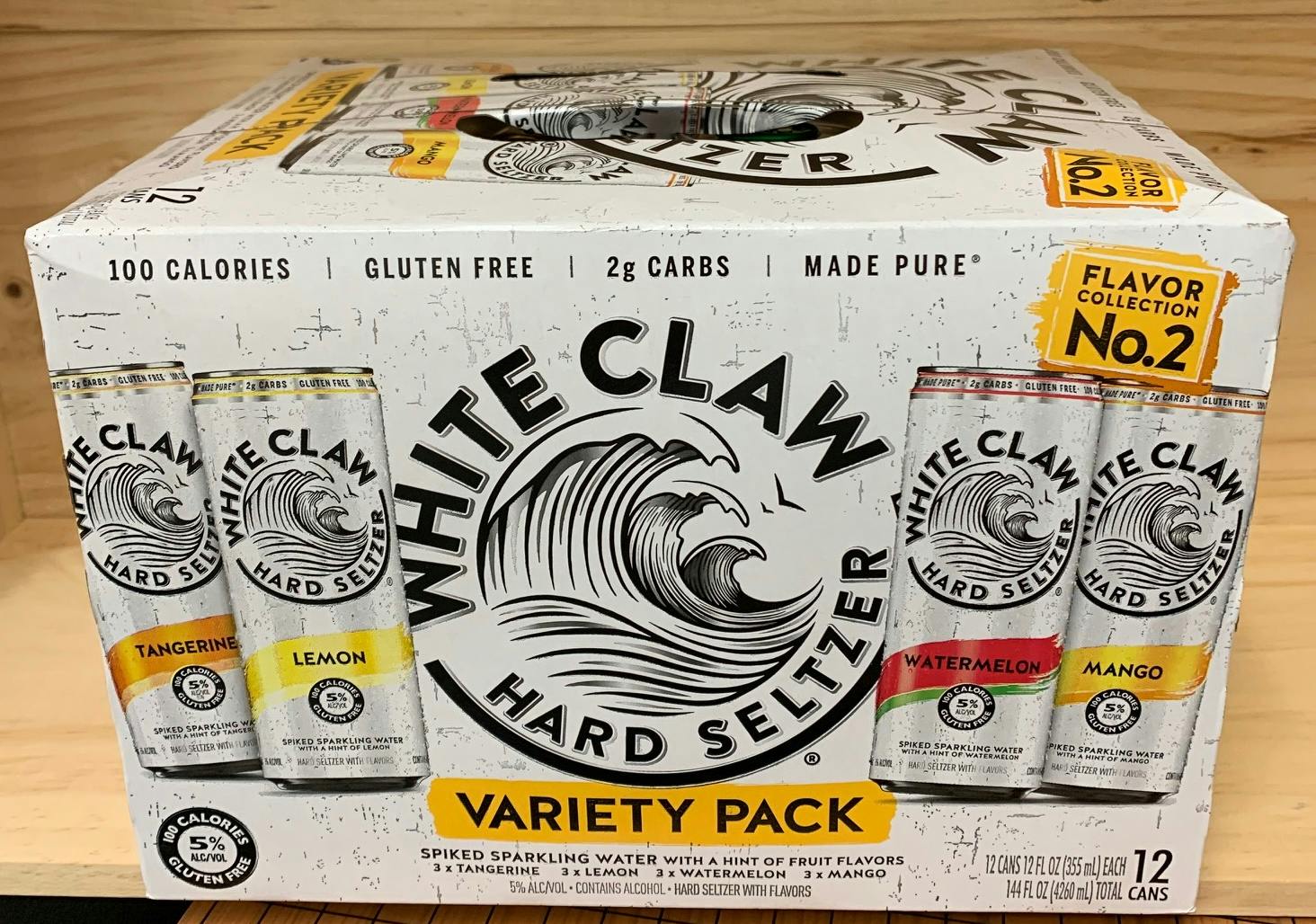 White Claw Hard Seltzer Variety Pack Flavor Collection #2 12 pack 12 oz