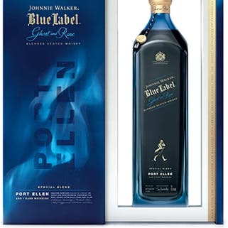 Johnnie Walker Blue Label Ghost and Rare Glenury Royal 750ml ...