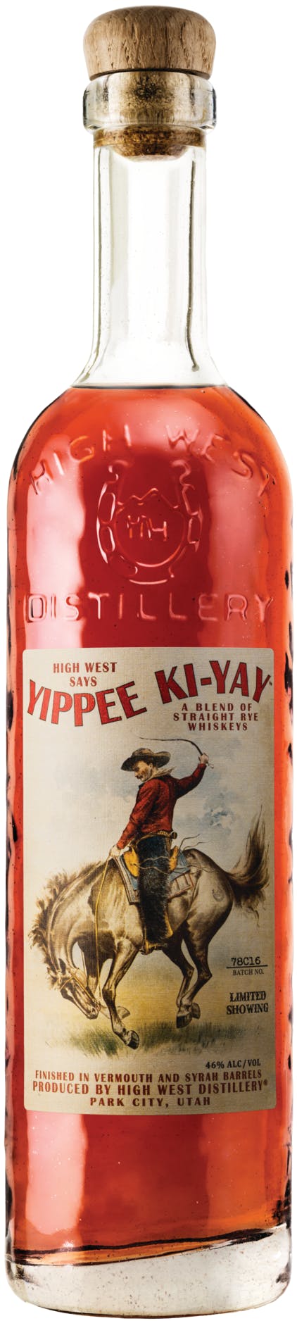 High West Distillery Yippee Ki Yay Blended Straight Rye Whiskey The Forked Vine