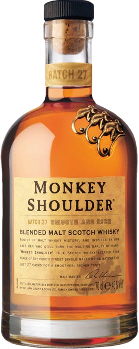 Shoulder - Malt Town Blended Monkey Liquor 750ml Scotch Whisky