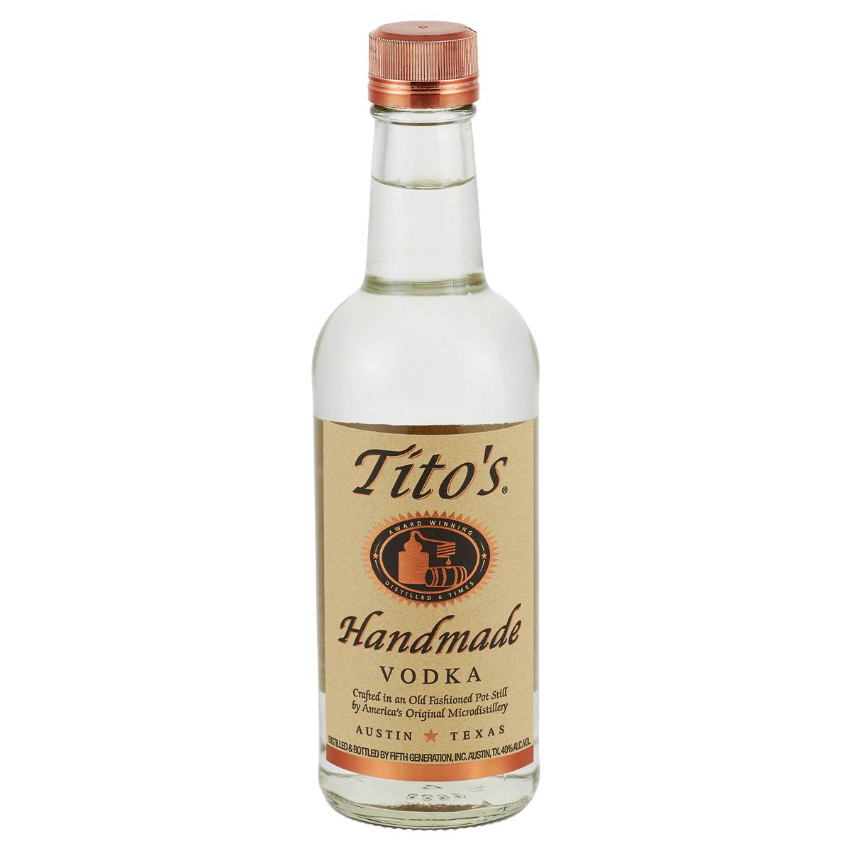 Tito's Handmade Vodka 375ml - Allendale Wine Shoppe