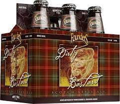 Founders Brewery Dirty Bastard 6 pack 12 oz. Bottle - Allendale