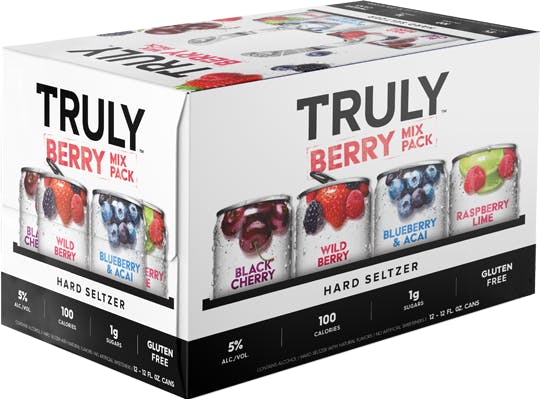 Truly Berry Variety 12 pack 12 oz. Can - Petite Cellars