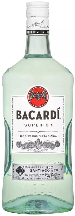 Bacardi Superior Light Rum 1.75L - Argonaut Wine & Liquor