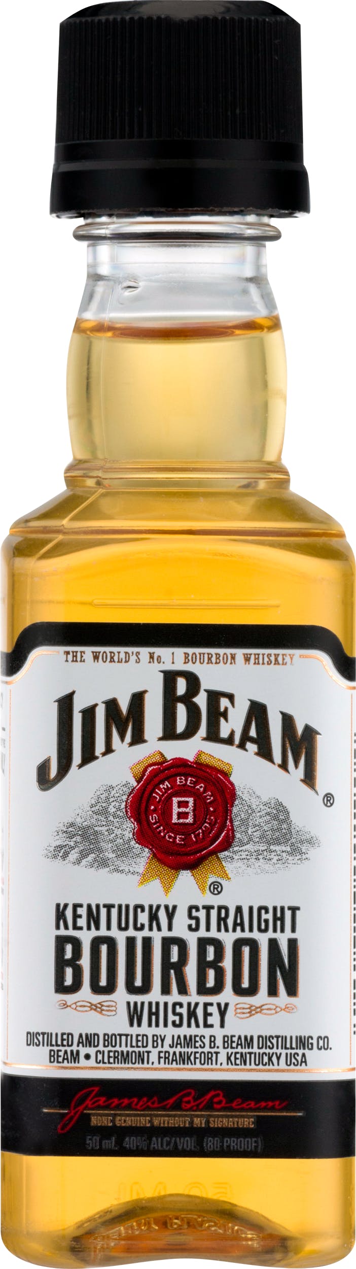 Jim Beam Kentucky Straight Bourbon Whiskey 50ml - Argonaut Wine & Liquor
