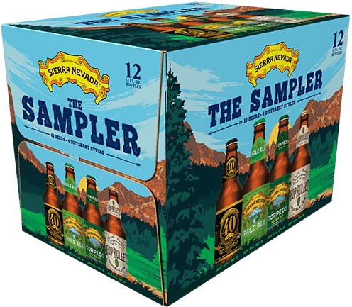 Sierra Nevada The Sampler 12 Pack 12 pack 12 oz. Bottle - Petite Cellars