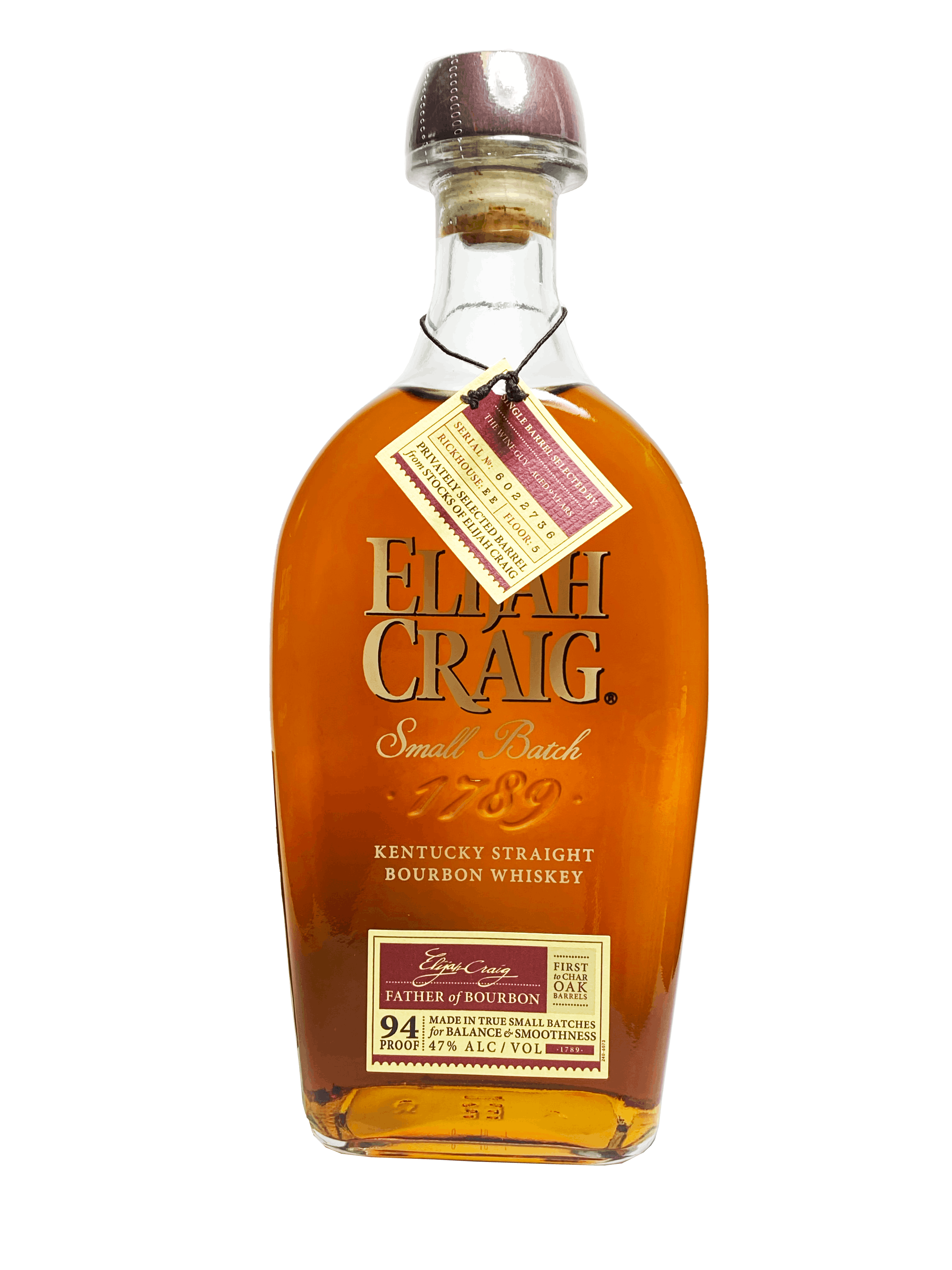 Elijah Craig Small Batch Barrel Select Bourbon 750ml The Wine Guy