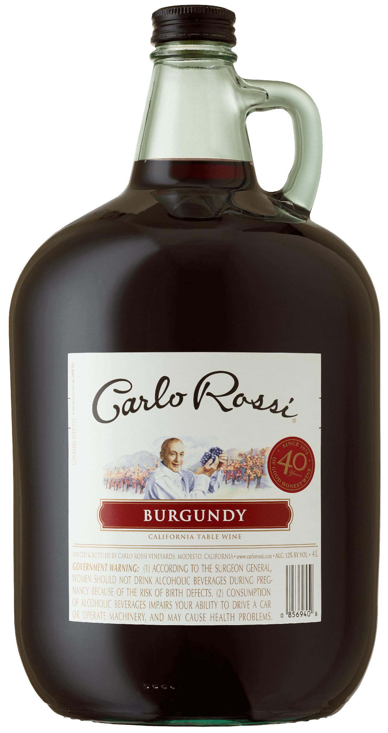 Carlo Rossi Burgundy 4l Buster S Liquors Wines