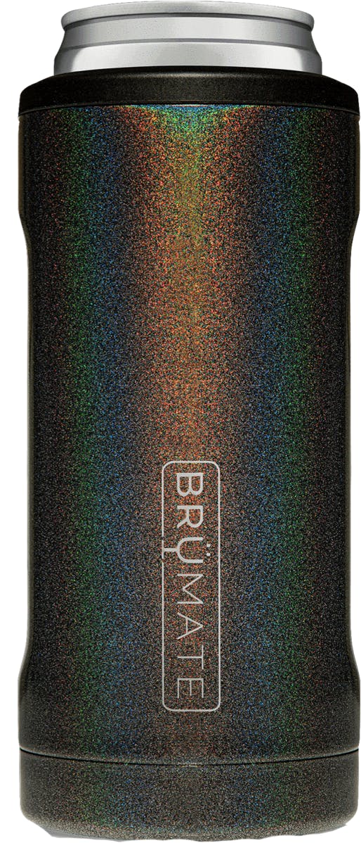 BruMate Hopsulator Slim Glitter Charcoal - Buster's Liquors & Wines