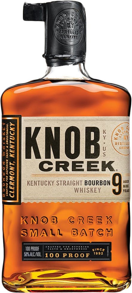 Knob Creek Kentucky Straight Bourbon Whiskey 9 year old 750ml - Hudson Wine  Co.