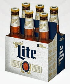 Miller Lite 6 pack 12 oz. Bottle - Petite Cellars