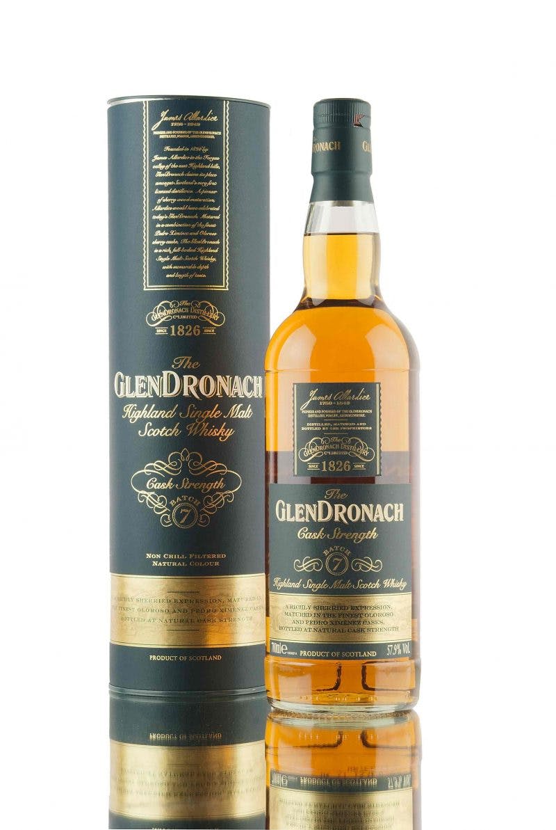 Glendronach Cask Strength Single Malt Scotch Whisky Batch 7 750ml