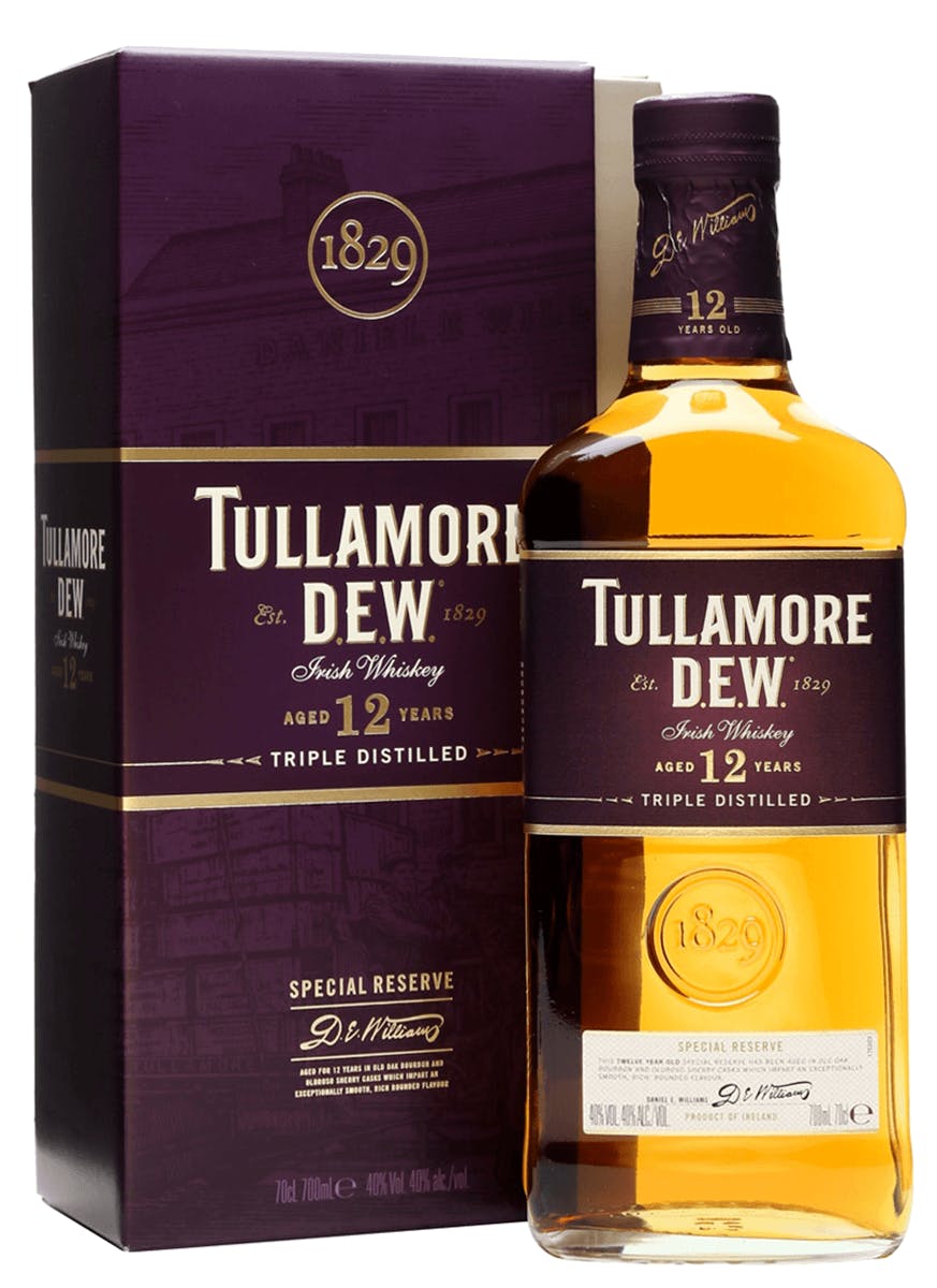 Tullamore Dew Original Irish Wine year - 12 750ml old Allendale Shoppe Whiskey