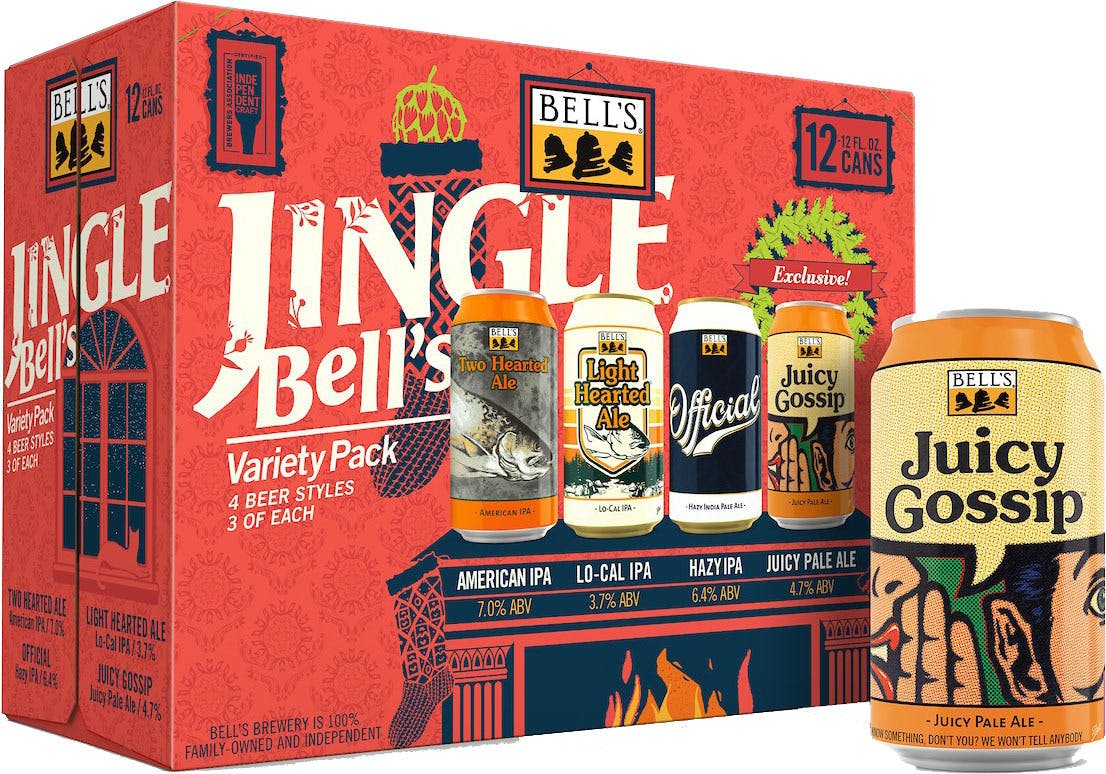 Bell's Brewery Jingle Bell's Variety Pack 12 pack 12 oz. Can Hudson Wine Co.