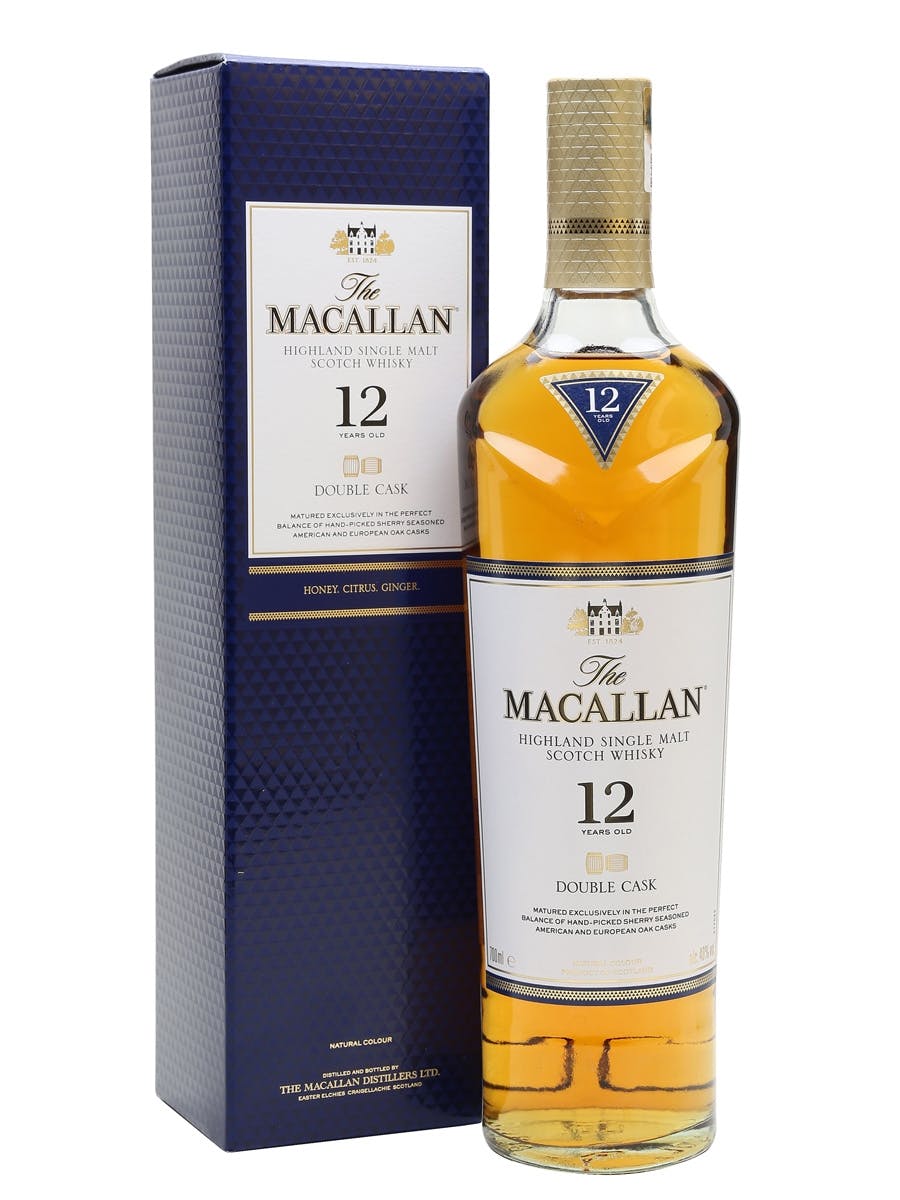Macallan Sherry Oak Single Malt Scotch Whisky 12 year old
