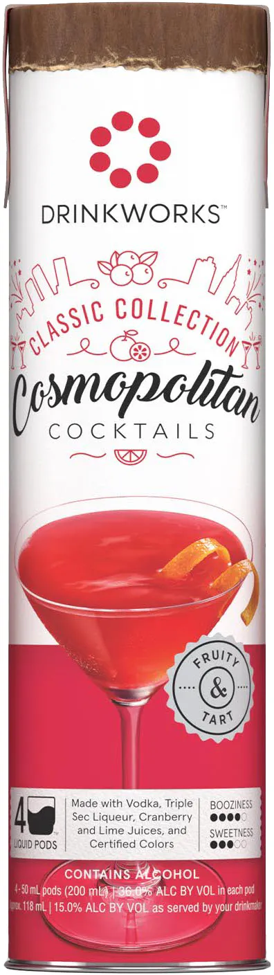 DrinkWorks Cosmopolitan Pods 4 pack 