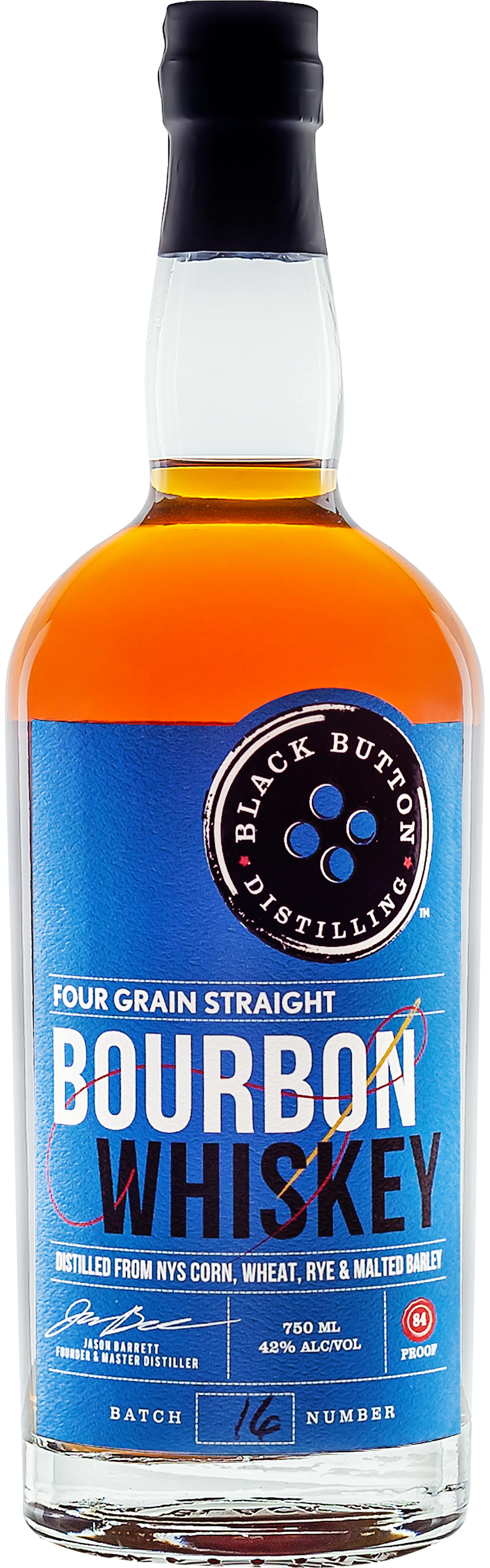 Four Grain Straight Bourbon Whiskey - Black Button Distilling