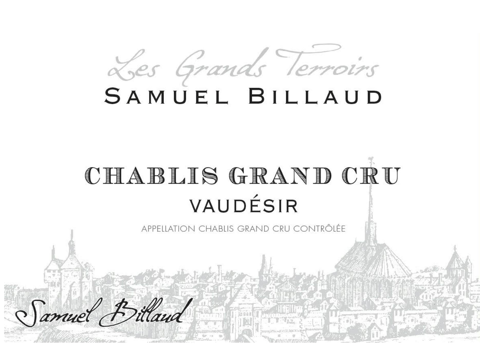 Domaine Billaud Simon Vaudesir Grand Cru