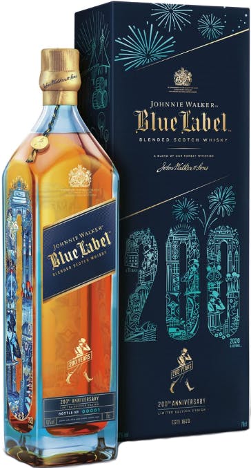 Johnnie Walker Blue Label 200th Anniversary Blended Scotch ...