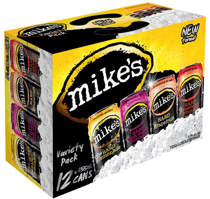 Mike's Hard Variety Pack 12 pack 12 oz. - Argonaut Wine & Liquor