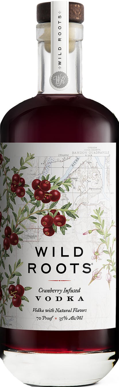Wild Roots Cranberry Vodka 750ml - Order Liquor Online