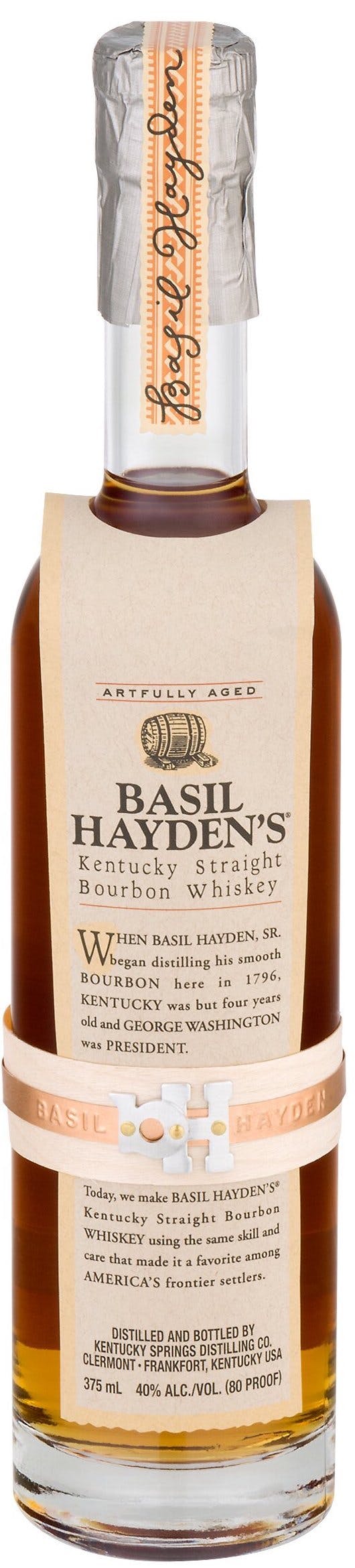 Basil Hayden\'s Guy Bourbon The 375ml Wine Whiskey Kentucky - Straight