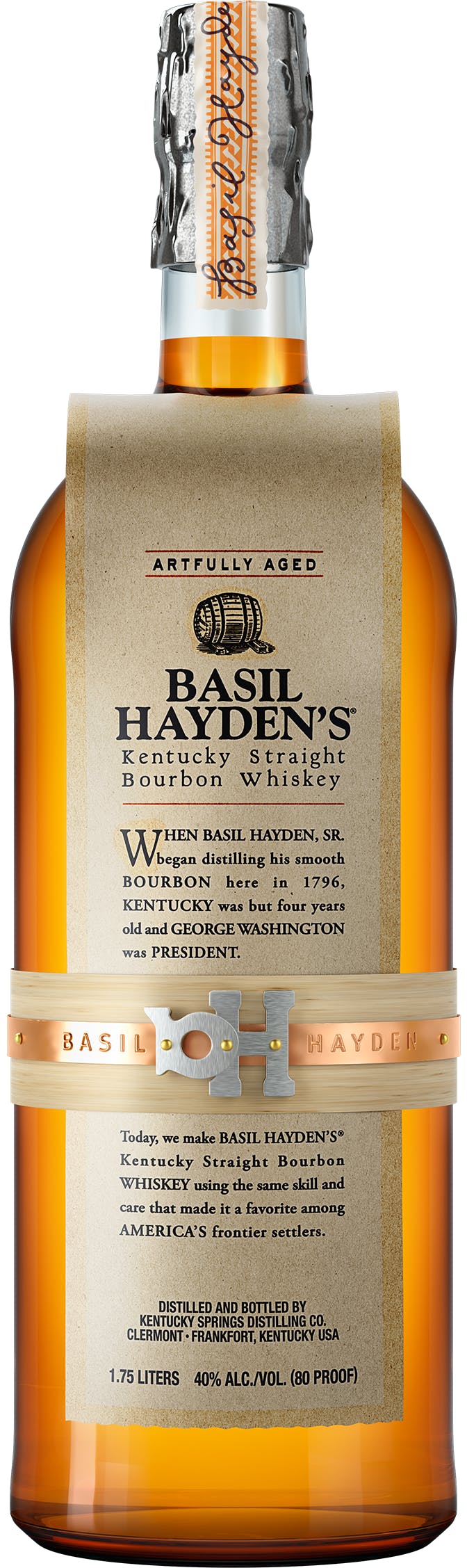 Basil Hayden Kentucky Straight Bourbon Whiskey 1.75L Vine Republic