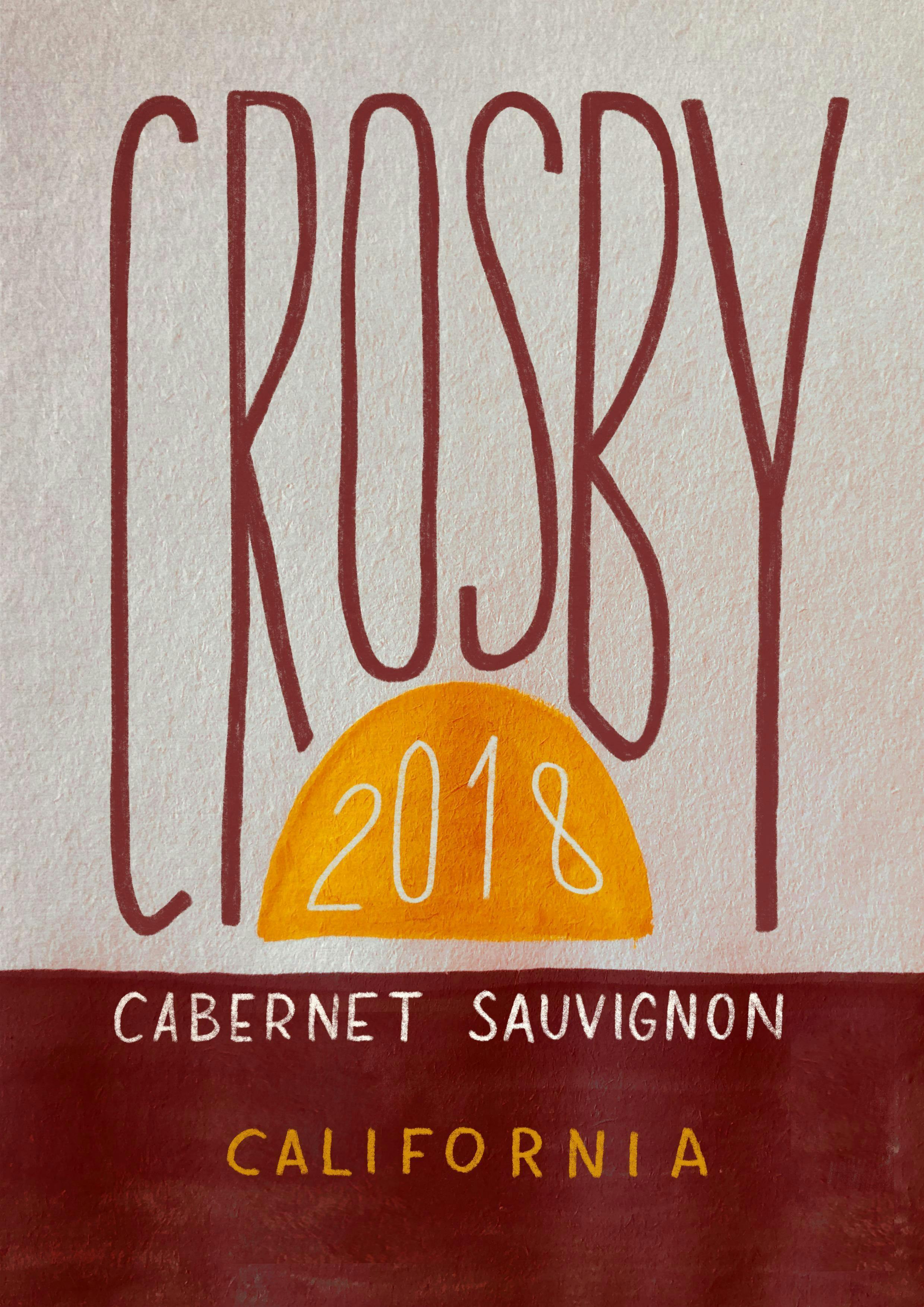 Crosby Cabernet Sauvignon 2018 750ml Hudson Wine Co