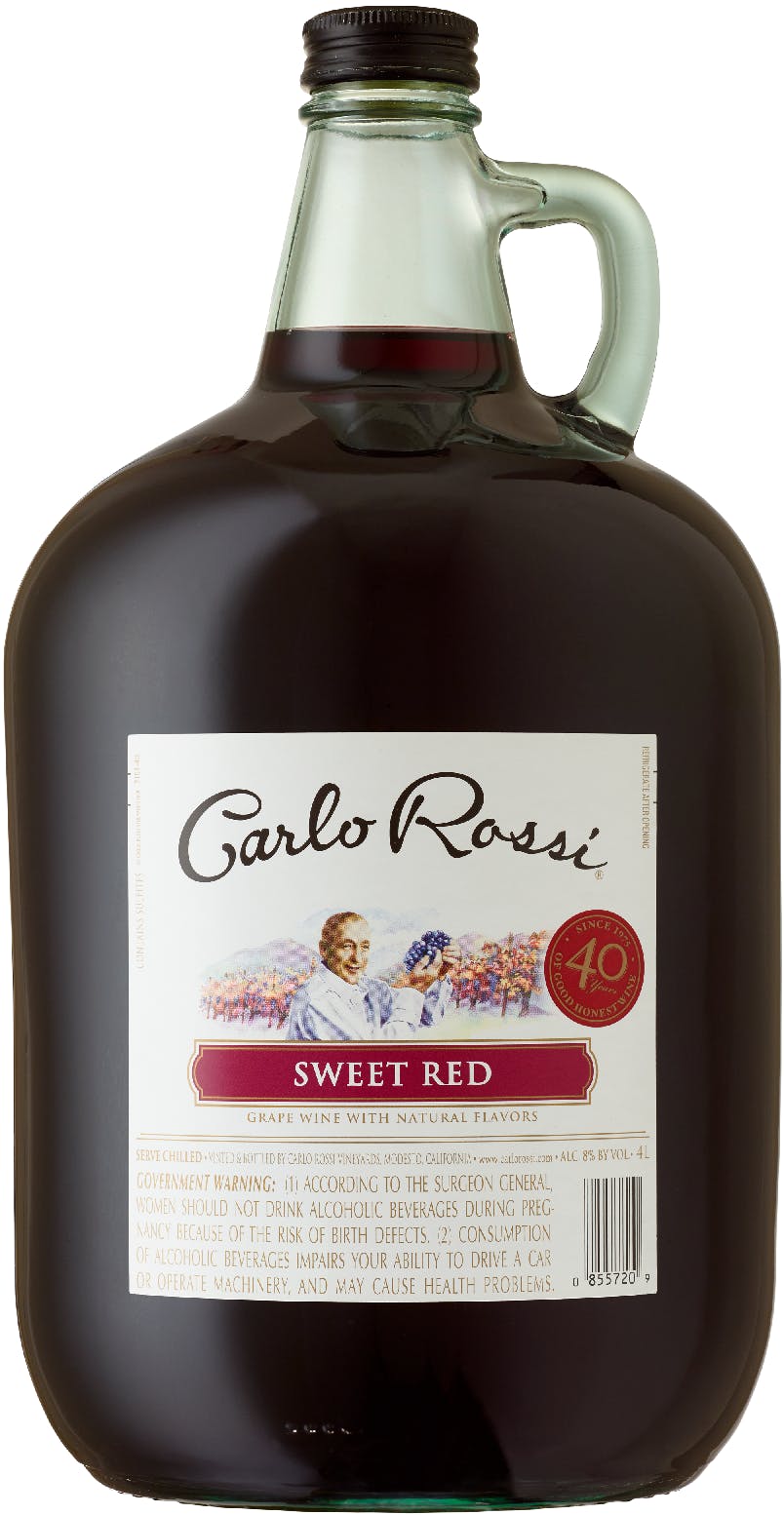 Carlo Rossi Sweet Red 4l Garden State Discount Liquors