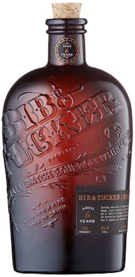 Bib & Tucker Whiskey, Bourbon, Small Batch, Aged 6 Years - 750 ml